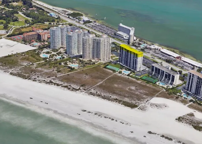 Apartment Beachfront With Shared Pool And Tennis Courts Clearwater Beach